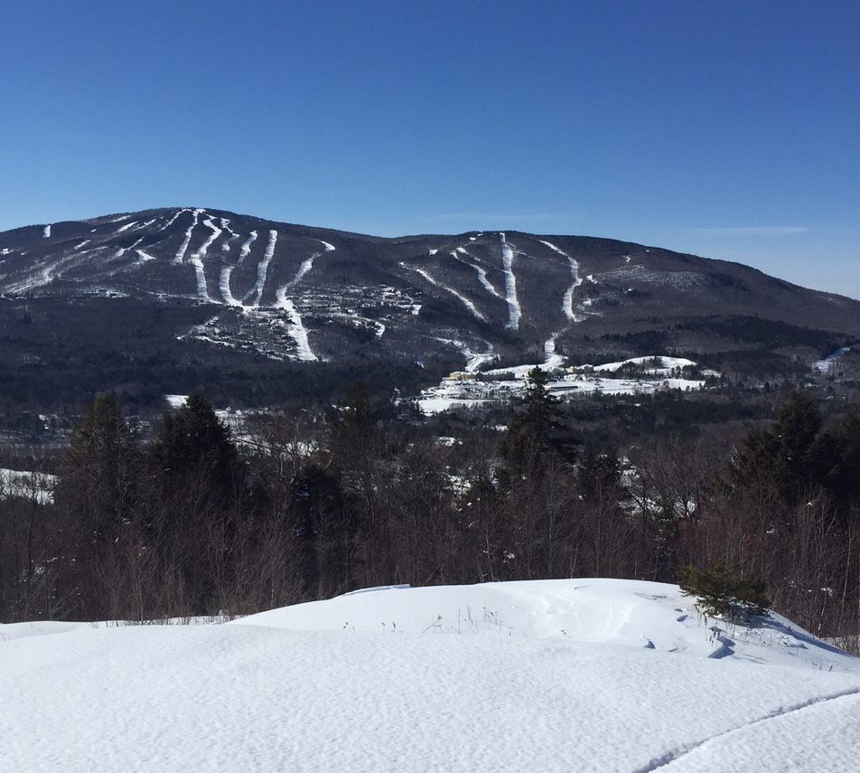 Okemo from the VAST trail overlook